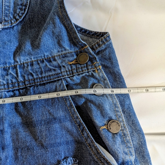 Black Label Boyfriend Fit Overalls | NWT | New With Tags | small - Picture 16 of 16